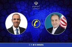 I.R. Iran, Ministry of Foreign Affairs- Telephone conversation between Foreign Ministers of Iran Egypt